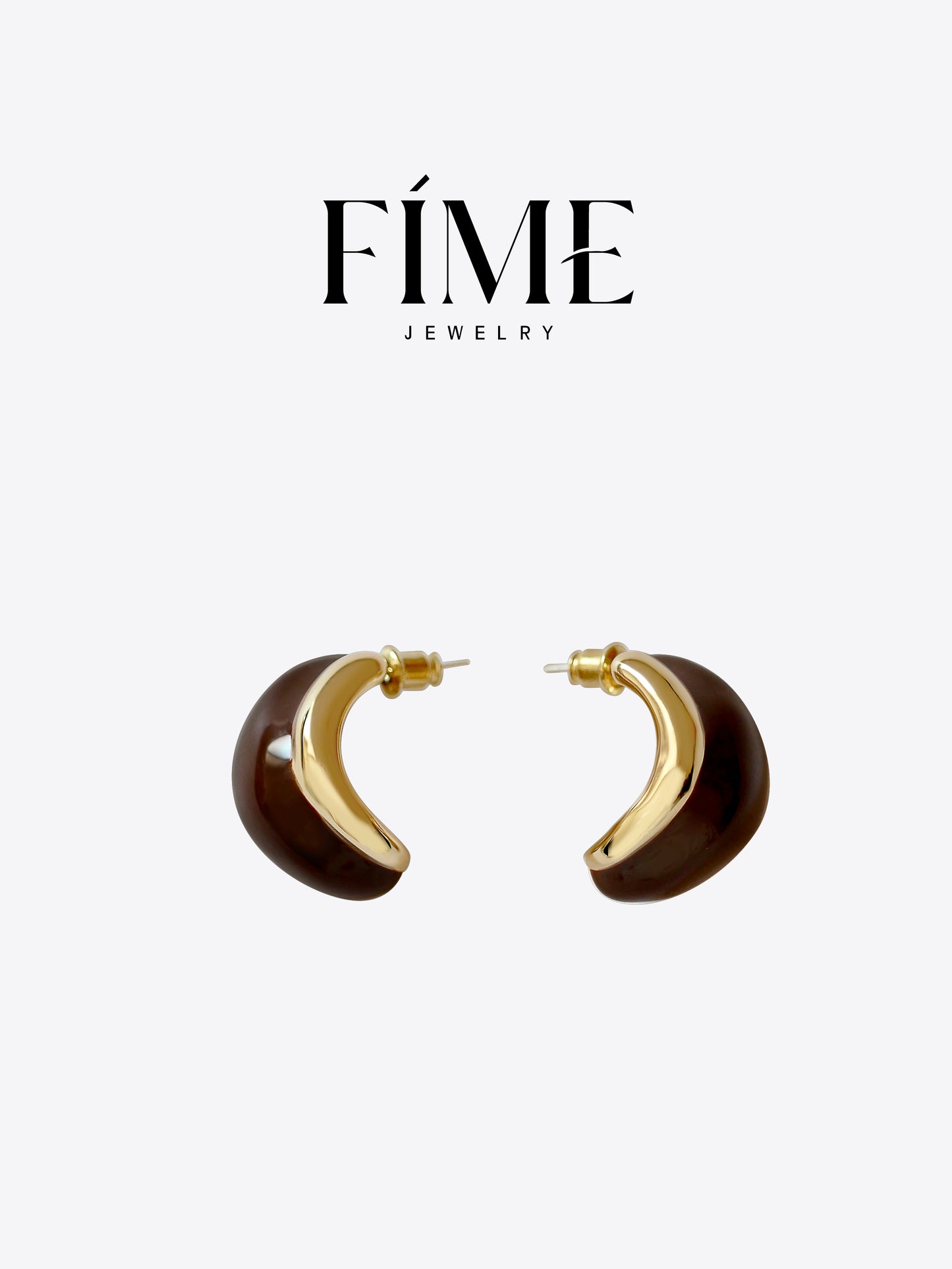 CLASSIC MYSTIC GLOW DOUBLE-SIDED DRIP ENAMEL EARRINGS