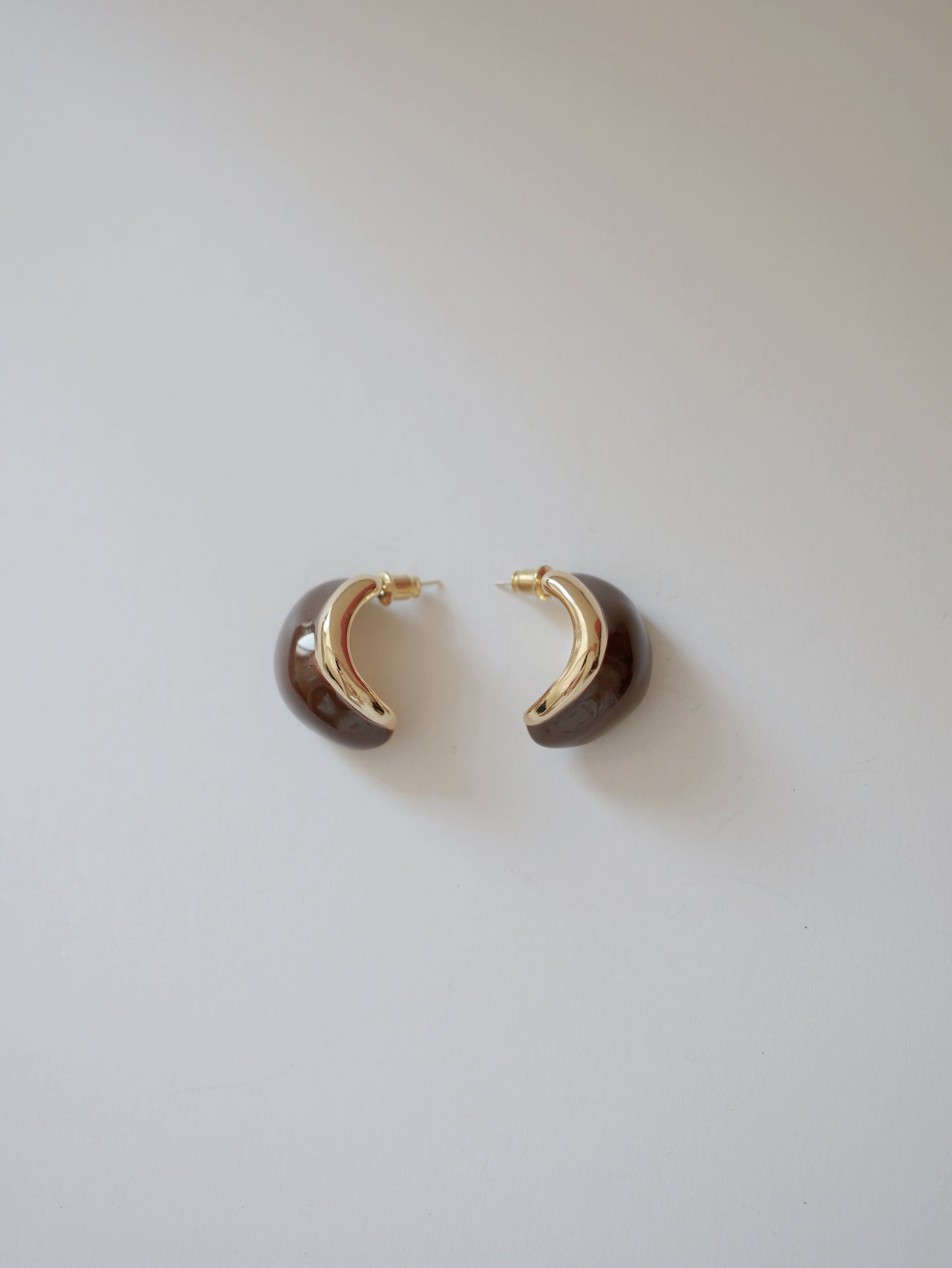 CLASSIC MYSTIC GLOW DOUBLE-SIDED DRIP ENAMEL EARRINGS