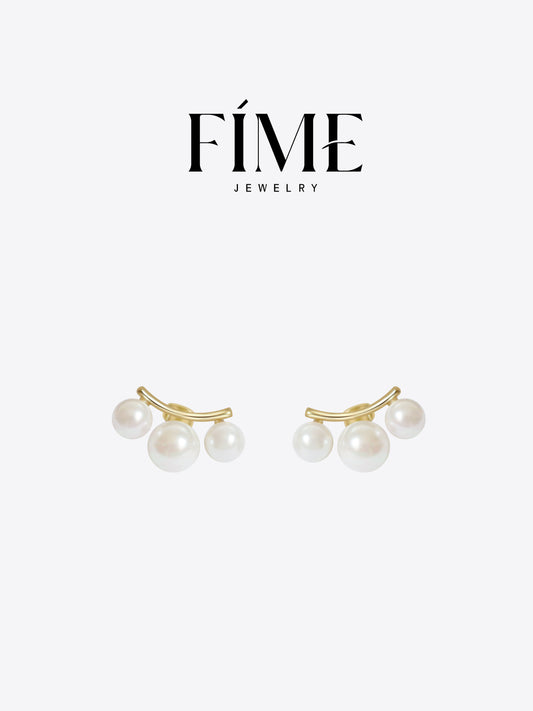 BLACHE SWEET SMILE PEARL EARRINGS