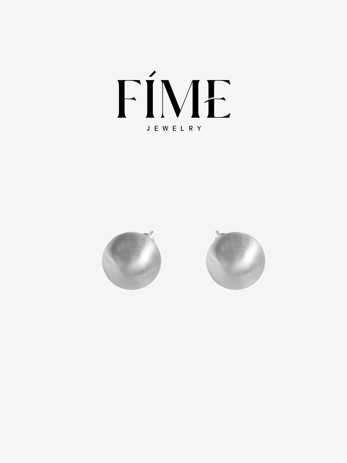 CLASSIC HANDCRAFTED PLATINUM-PLATED FINE TEXTURED EARRINGS